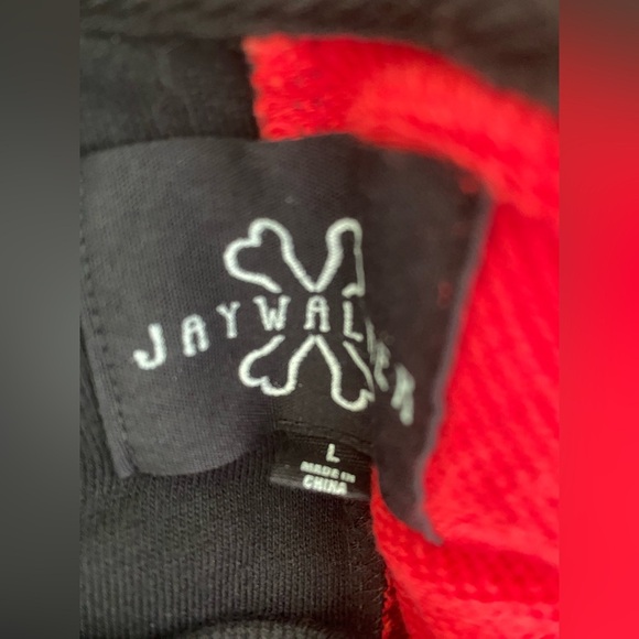 Jaywalker NWT Oversized Asymmetrical Spliced Color block Shirt - Picture 3 of 6